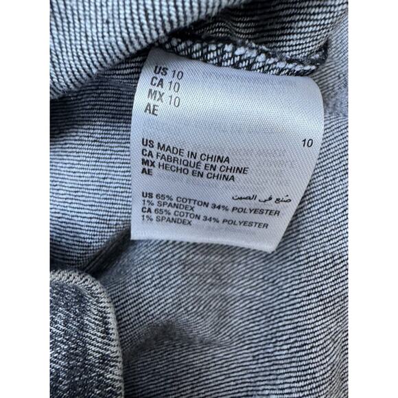 INC International Concepts Black Denim Long Sleeve Dress Women’s Size 10 NWT - Picture 8 of 9